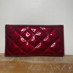 Forever 21 clutch wallet patent leather